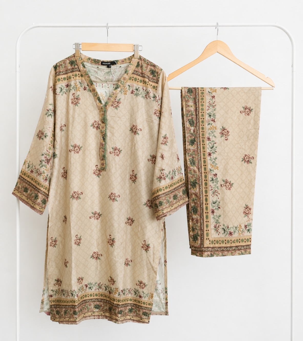 Khaddi Lawn Digital Printed 2-Piece Stitched Suit