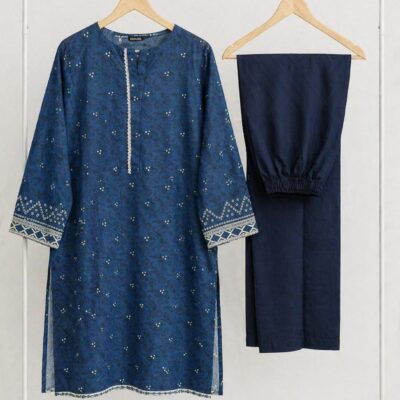 Khaadi Soft Lawn Digital Printed 2-Piece Stitched Suit